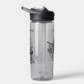 Barber Shop Waterfles (Rechts)