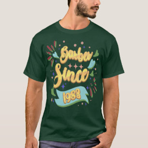Barber sinds 1983 lokale barber - ideeën voor haar t-shirt