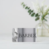 barber-Sjabloon Visitekaartje (Staand voorkant)