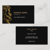 Barber Slogans Visitekaartje (Voorkant / Achterkant)