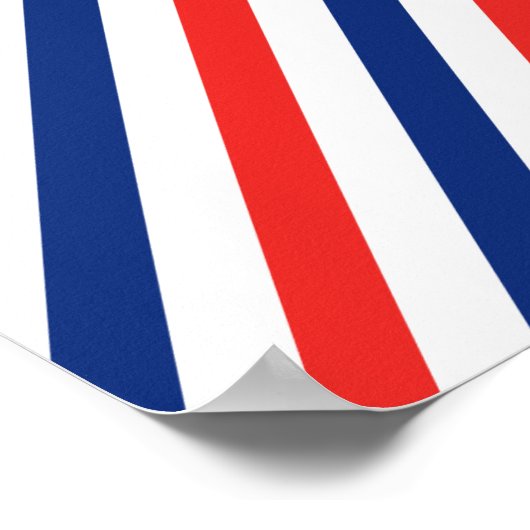 Barber Stripes Poster (Hoek)