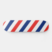 Barber Stripes Skateboard (Horizontaal)