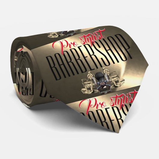 barber stropdas (Opgerold)