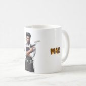 Barber thema Mok & Cup (Voorkant rechts)