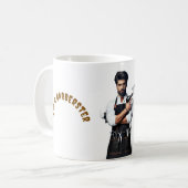 Barber thème Mug & Coupe (Devant gauche)