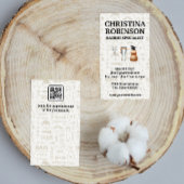 Barber Tools set | Qr-code Visitekaartje