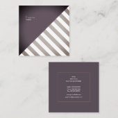 Barber Vierkante Visitekaartje (Voorkant / Achterkant)