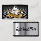 Barber Visitekaartje (Voorkant / Achterkant)