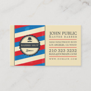 Barber-winkel Visitekaartje