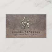 Barbergereedschap | Stijllijst Visitekaartje (Voorkant)