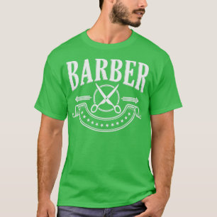 Barbering Afstuderen Barbershop Barber School T-shirt