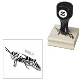 Barberpoolsprinkhaan, afbeelding cartoon 	rubberstempel (Gestempeld)