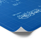 Barber's Cape Antiek Patent Poster Blueprint (Hoek)