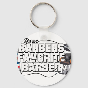 Barbers favoriete Barber Sleutelhanger