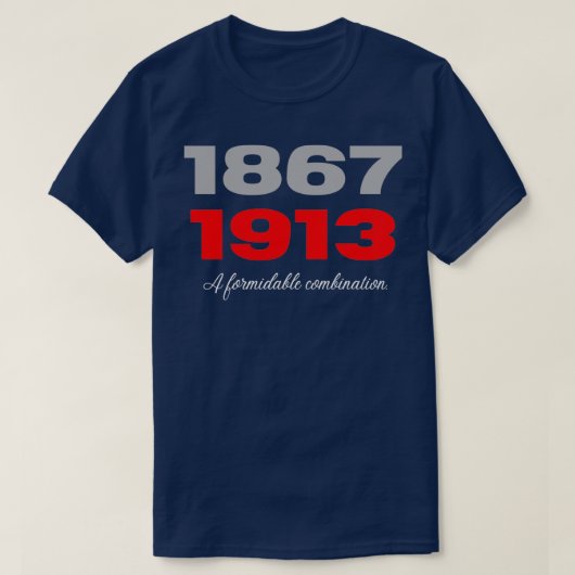 BarberScotia en Delta A Formidable Combination T-shirt (Design voorkant)