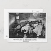 Barbershop 1920 — Wise, Virginia Briefkaart (Voorkant / Achterkant)