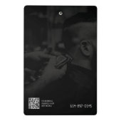 Barbershop Aangepast Mini Klembord (Achterkant)