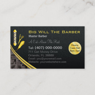 Barbershop ( barberpool, clippers) visitekaartje