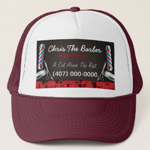 Barbershop Barberpool en clippers Trucker Hat Pet
