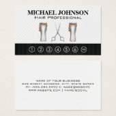 Barbershop | Carte Punch (Devant & derrière)