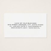 Barbershop | Carte Punch (Dos)