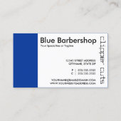 barbershop hors cartes perforées (Dos)
