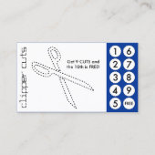 barbershop hors cartes perforées (Devant)