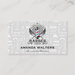 Barbershop Kapsels en scheerbeurten Visitekaartje