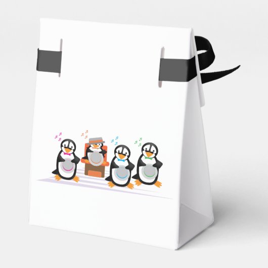 Barbershop Kwartet Bedankdoosjes (Achterkant)