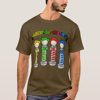 Barbershop Kwartet Fancy Int'l T-shirt