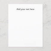  Barbershop logo Flyer (Achterkant)