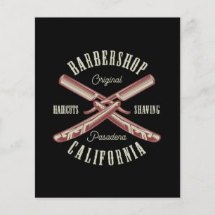 Barbershop logo Flyer