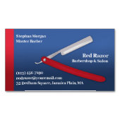 Barbershop Magnetisch Visitekaartje (Voorkant)