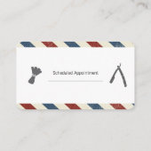 Barbershop Mustache Beard Rendez-vous (Dos)