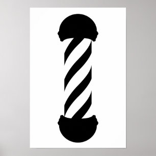 barbershop pole poster