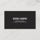 Barbershop Poles | Schaar Logo Visitekaartje (Achterkant)