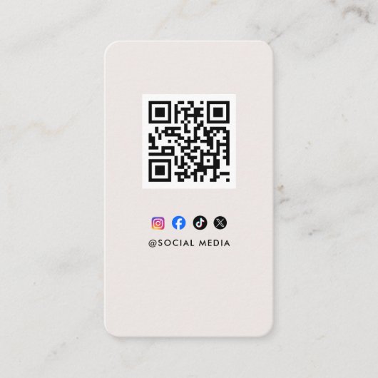 Barbershop Professional Hair Visitekaartje (Voorkant)