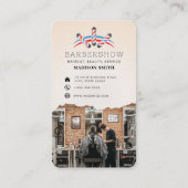 Barbershop Professional Hair Visitekaartje (Achterkant)