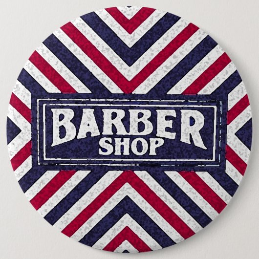 Barbershop Ronde Button 6,0 Cm (Voorkant)