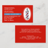 Barbershop Visitekaartje (Voorkant / Achterkant)