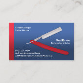 Barbershop Visitekaartje (Voorkant)