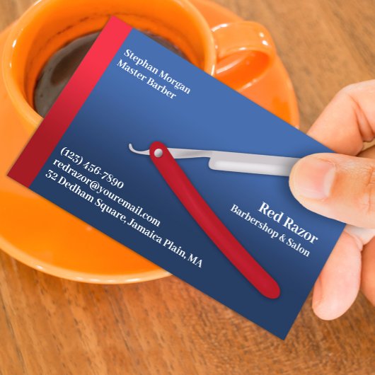 Barbershop Visitekaartje