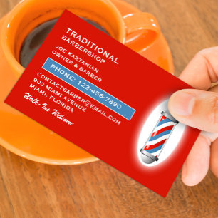 Barbershop Visitekaartje