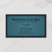 barbershop visitekaartje (Achterkant)