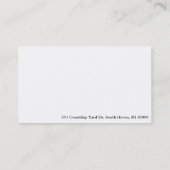 Barbershop Visitekaartje (Achterkant)