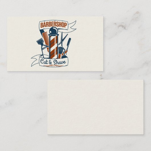  Barbershop Visitekaartje (Voorkant / Achterkant)