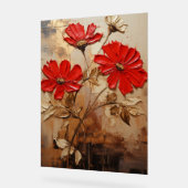 Barberton Daisy - Impasto Floral Acryl Bord (Hoek)