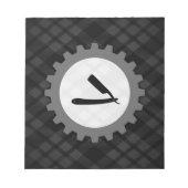 barberwinkel notitieblok (Voorkant)