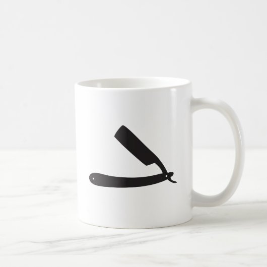 barberwinkel razor koffiemok (Rechts)