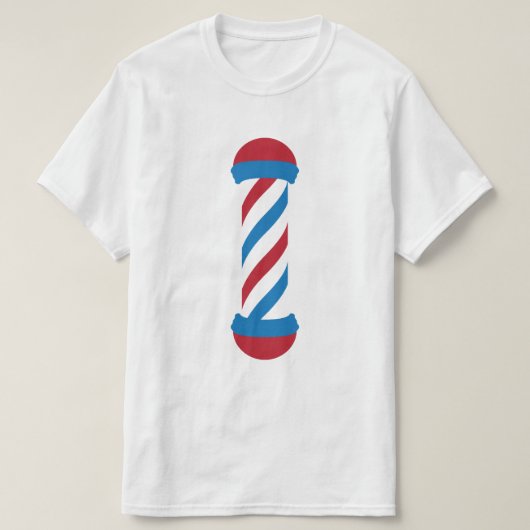 barberwinkelpaal t-shirt (Design voorkant)